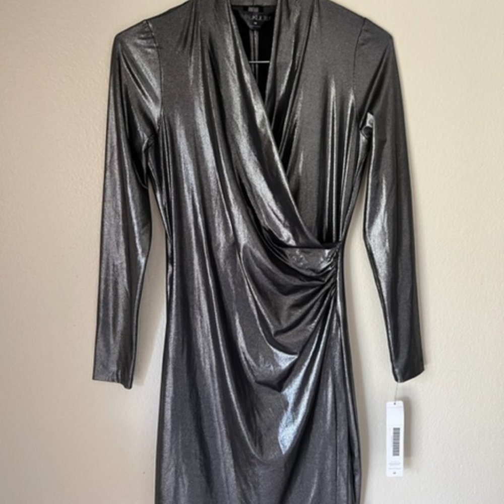 Kamali Kulture Classic Faux Wrap Dress